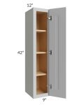 Tuscan Painted Grey 9x42 Wall Cabinet