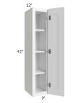 Dakota White 09x42 Wall Cabinet