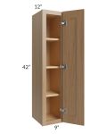 Asheville Rift Oak Shaker 09x42 Wall Cabinet
