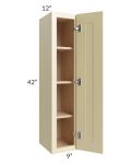 Phoenix Cream Glaze 9x42 Wall Cabinet