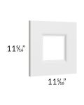 Providence White 12x12 Glass Door Only with Glass Included