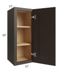 Southport Espresso Shaker 12x30 Wall Cabinet