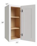 Midtown Cloud Shaker 12x30 Wall Cabinet