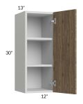 Milan Pecan 12x30 Wall Cabinet