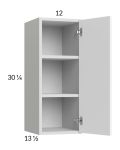 Euro Gloss White 12x30-1/4 Wall Cabinet