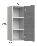 Euro Grey 12x30-1/4 Wall Cabinet