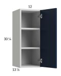Harbor Navy 12x30-1/4 Wall Cabinet