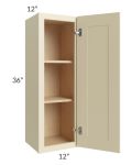 Casselton Ivory 12x36 Wall Cabinet