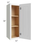 Southport White Shaker 12x36 Wall Cabinet