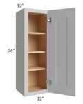 Tuscan Painted Grey 12x36 Wall Cabinet