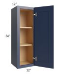 Bayville Blue 12x36 Wall Cabinet