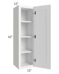 Aspen White Shaker 12x42 Wall Cabinet