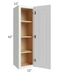 Brighton White Shaker 12x42 Wall Cabinet