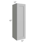 Midtown Painted Grey Shaker 12x42 Wall Cabinet