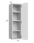 Milan White Matte 12x42 Wall Cabinet