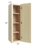 Phoenix Cream Glaze 12x42 Wall Cabinet