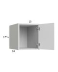 Euro Gloss White 15x17-5/8x24 Wall Cabinet