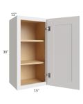 Midtown Cloud Shaker 15x30 Wall Cabinet