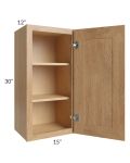 Midtown Timber Shaker 15x30 Wall Cabinet