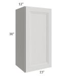 Salem Light Grey 15x30 Wall Cabinet