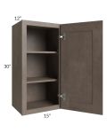 Providence Natural Grey 15x30 Wall Cabinet