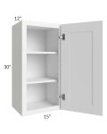 Providence White 15x30 Wall Cabinet