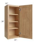 Midtown Timber Shaker 15x36 Wall Cabinet