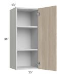 Milan Natural 15x36 Wall Cabinet