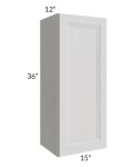 Salem Light Grey 15x36 Wall Cabinet