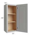 Charlotte Grey 15x36 Wall Cabinet