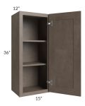 Providence Natural Grey 15x36 Wall Cabinet