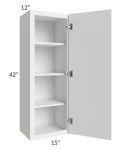 Portland White 15x42 Wall Cabinet 