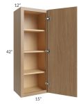 Township Rift Oak 15x42 Wall Cabinet
