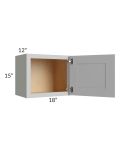 Tuscan Painted Grey 18x15 Wall Cabinet