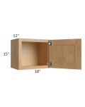 Midtown Timber Shaker 18x15 Wall Cabinet