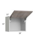 Milan Hazel 18x15 Lift-Up Door Wall Cabinet