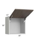 Milan Cafe 18x18 Lift-Up Door Wall Cabinet