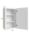 Aspen White Shaker 18x30 Wall Cabinet