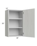 Milan Cream 18x30 Wall Cabinet