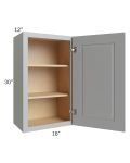 Charlotte Grey 18x30 Wall Cabinet