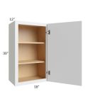 Township White 18x30 Wall Cabinet