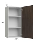 Milan Cafe 18x36 Wall Cabinet