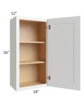 Alpine White Shaker 18x36 Wall Cabinet