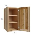 Prairie Shaker 18x36x24 Pantry Wall Cabinet - Out of stock through mid April