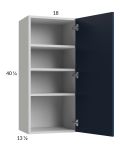 Harbor Navy 18x40-1/4 Wall Cabinet