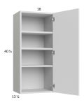 Harbor White 18x40-1/4 Wall Cabinet