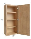 Midtown Timber Shaker 18x42 Wall Cabinet