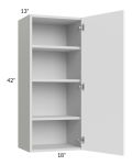 Milan White Matte 18x42 Wall Cabinet