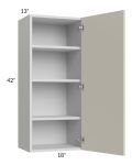 Milan Beige Matte 18x42 Wall Cabinet