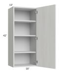 Milan Cream 18x42 Wall Cabinet